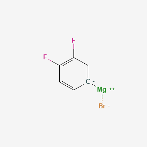 molecular formula C6H3BrF2Mg B1588594 3,4-Difluorophenylmagnesium bromide CAS No. 90897-92-0