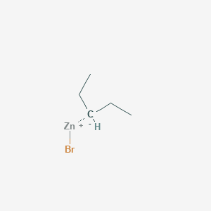 molecular formula C5H11BrZn B1588596 1-Ethylpropylzinc bromide CAS No. 308796-09-0