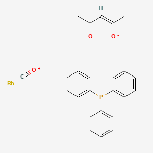 B1588615 Rhodium, (triphenylphosphine)carbonylacetylacetonate CAS No. 25470-96-6