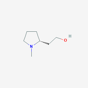 molecular formula C7H15NO B1588649 (R)-2-(1-methylpyrrolidin-2-yl)ethanol CAS No. 60307-26-8