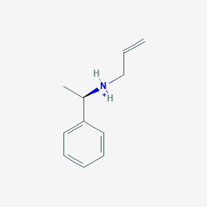 molecular formula C11H16N+ B1588650 [(1R)-1-Phenylethyl]-prop-2-enylazanium CAS No. 204587-86-0