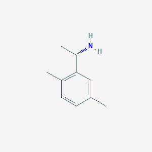 B1588656 (1S)-1-(2,5-dimethylphenyl)ethanamine CAS No. 4187-33-1