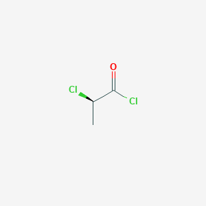 B1588665 Propanoyl chloride, 2-chloro-, (2R)- CAS No. 70110-25-7