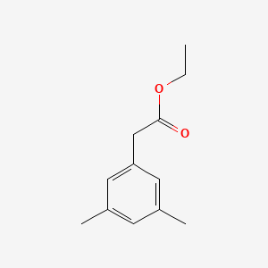 molecular formula C12H16O2 B1588666 3,5-二甲基苯乙酸乙酯 CAS No. 105337-18-6