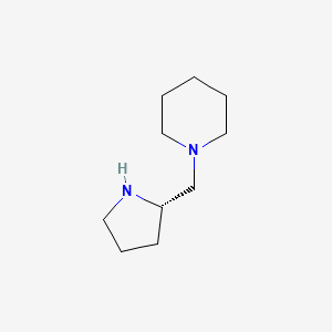 molecular formula C10H20N2 B1588667 (S)-1-(吡咯啉-2-基甲基)哌啶 CAS No. 65921-41-7