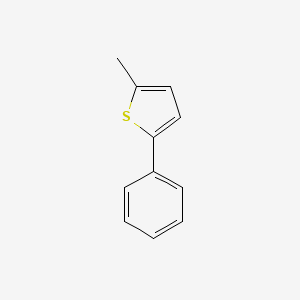 molecular formula C11H10S B1588679 2-Methyl-5-phenylthiophene CAS No. 5069-26-1