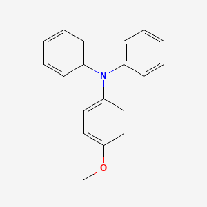 molecular formula C19H17NO B1588709 4-Methoxytriphenylamine CAS No. 4316-51-2