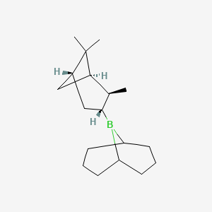 molecular formula C18H31B B1588712 R-Alpine-硼烷；B-异莰烯基-9-硼双环[3.3.1]壬烷 CAS No. 73624-47-2