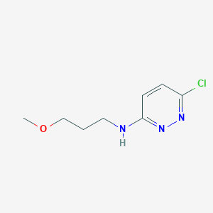 molecular formula C8H12ClN3O B1588720 6-氯-N-(3-甲氧基丙基)吡啶嗪-3-胺 CAS No. 898656-60-5