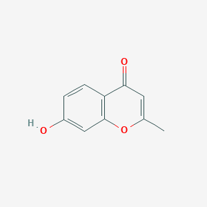 molecular formula C10H8O3 B1588725 7-羟基-2-甲基-4H-色满-4-酮 CAS No. 6320-42-9