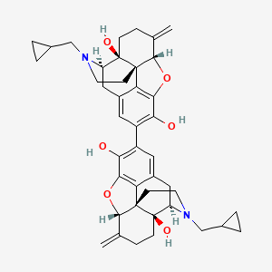 molecular formula C42H48N2O6 B1588734 2,2'-Bisnalmefene CAS No. 176220-84-1