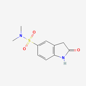 molecular formula C10H12N2O3S B1588761 2-Oxo-2,3-dihydro-1H-indole-5-sulfonic acid dimethylamide CAS No. 170565-89-6