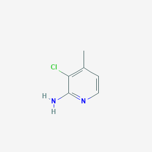 molecular formula C6H7ClN2 B1588764 3-氯-4-甲基吡啶-2-胺 CAS No. 56960-76-0
