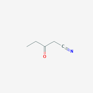 molecular formula C5H7NO B1588766 3-氧戊腈 CAS No. 33279-01-5