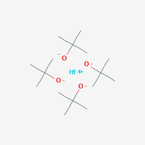 molecular formula C16H36HfO4 B1588767 叔丁醇铪 CAS No. 2172-02-3