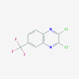molecular formula C9H3Cl2F3N2 B1588770 2,3-二氯-6-(三氟甲基)喹喔啉 CAS No. 55686-95-8