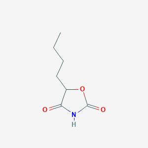 molecular formula C7H11NO3 B1588777 5-丁基恶唑烷-2,4-二酮 CAS No. 22384-53-8