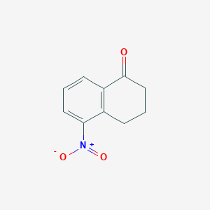 molecular formula C10H9NO3 B1588797 5-nitro-3,4-dihydronaphthalen-1(2H)-one CAS No. 51114-73-9