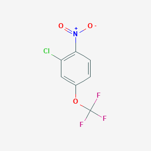molecular formula C7H3ClF3NO3 B1588803 2-氯-1-硝基-4-(三氟甲氧基)苯 CAS No. 85578-47-8