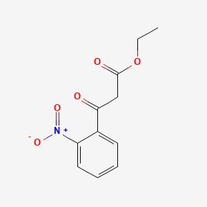 molecular formula C11H11NO5 B1588808 3-(2-硝基苯基)-3-氧代丙酸乙酯 CAS No. 52119-39-8