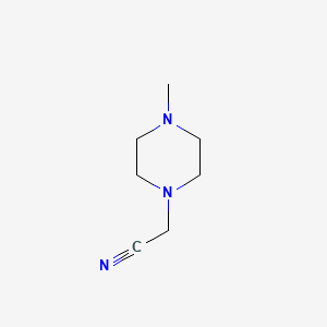 molecular formula C7H13N3 B1588810 (4-Methylpiperazin-1-yl)acetonitrile CAS No. 874-77-1