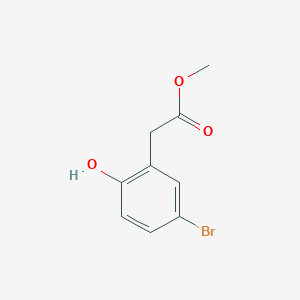 molecular formula C9H9BrO3 B1588814 2-(5-溴-2-羟基苯基)乙酸甲酯 CAS No. 220801-66-1