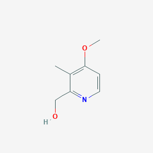 molecular formula C8H11NO2 B1588818 (4-甲氧基-3-甲基吡啶-2-基)甲醇 CAS No. 86604-77-5