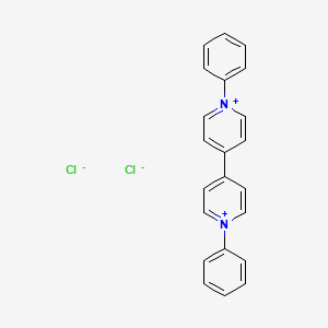 molecular formula C22H18Cl2N2 B1588821 1,1'-二苯基-4,4'-联吡啶二氯化物 CAS No. 47369-00-6