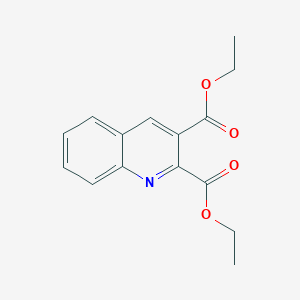 molecular formula C15H15NO4 B1588825 2,3-喹啉二甲酸二乙酯 CAS No. 32413-08-4