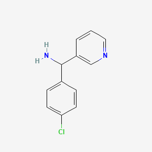 (4-Chlorophenyl)(pyridin-3-yl)methanamine