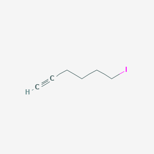 molecular formula C6H9I B1588868 6-碘己-1-炔 CAS No. 2468-56-6