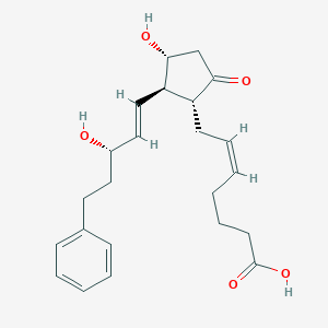 molecular formula C23H30O5 B158887 17-苯基-omega-三去甲-PGE2 CAS No. 38315-43-4