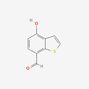 B1588876 4-Hydroxy-benzo[b]thiophene-7-carboxaldehyde CAS No. 199339-71-4
