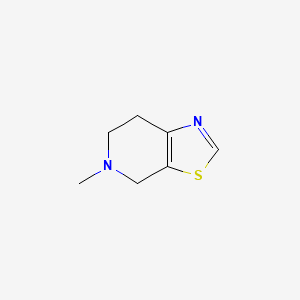 B1588877 5-Methyl-4,5,6,7-tetrahydrothiazolo[5,4-c]pyridine CAS No. 259809-24-0