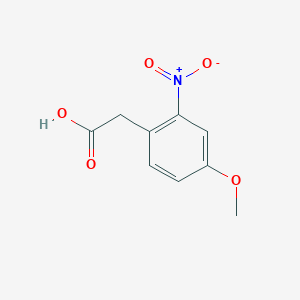 B1588893 2-(4-Methoxy-2-nitrophenyl)acetic acid CAS No. 20876-30-6