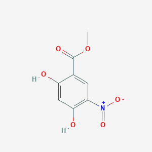 molecular formula C8H7NO6 B1588914 Methyl 2,4-dihydroxy-5-nitrobenzoate CAS No. 271261-71-3