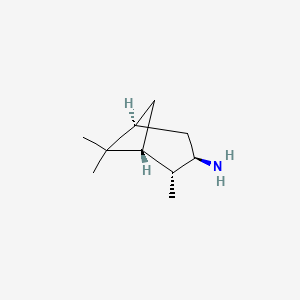 molecular formula C10H19N B1588916 (1R,2R,3R,5S)-2,6,6-三甲基双环[3.1.1]庚烷-3-胺 CAS No. 69460-11-3