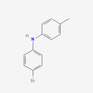 molecular formula C13H12BrN B1588923 4-Bromo-N-(p-tolyl)aniline CAS No. 858516-23-1