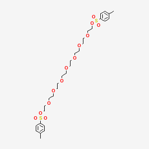 molecular formula C30H46O13S2 B1588940 3,6,9,12,15,18,21-Heptaoxatricosane-1,23-diyl bis(4-methylbenzenesulfonate) CAS No. 57436-38-1