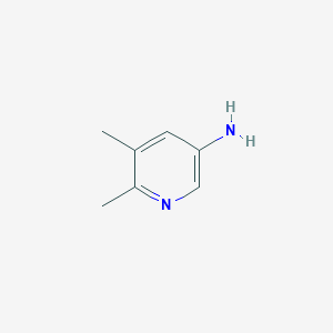 molecular formula C7H10N2 B1588944 5,6-二甲基吡啶-3-胺 CAS No. 66093-07-0