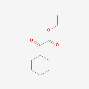 molecular formula C10H16O3 B1588970 Ethyl 2-cyclohexyl-2-oxoacetate CAS No. 13275-31-5