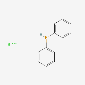 molecular formula C12H11BP B1588975 硼烷-二苯基膦配合物 CAS No. 41593-58-2