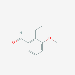 B1588977 2-Allyl-3-methoxybenzaldehyde CAS No. 94956-98-6