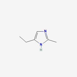 molecular formula C6H10N2 B1588980 2-甲基-4-乙基咪唑 CAS No. 29239-89-2