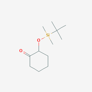 molecular formula C12H24O2Si B1588981 2-(叔丁基二甲基甲硅氧基)环己酮 CAS No. 74173-08-3