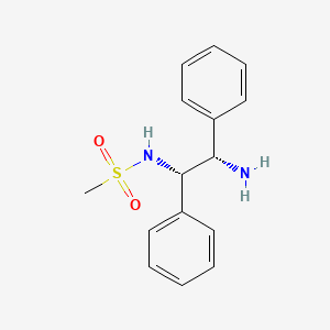 B1588986 N-((1S,2S)-2-Amino-1,2-diphenylethyl)methanesulfonamide CAS No. 300345-76-0