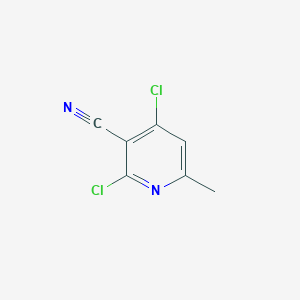 B1588999 2,4-Dichloro-6-methylnicotinonitrile CAS No. 38367-36-1