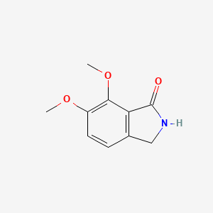 B1589003 6,7-Dimethoxyisoindolin-1-one CAS No. 59084-79-6