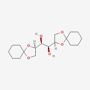 molecular formula C18H30O6 B1589004 1,2:5,6-二-O-环己亚甲基-D-甘露醇 CAS No. 76779-67-4
