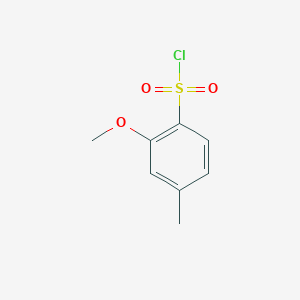 molecular formula C8H9ClO3S B1589005 2-甲氧基-4-甲基苯磺酰氯 CAS No. 216394-11-5